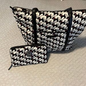 Vera Bradley bag and wallet.